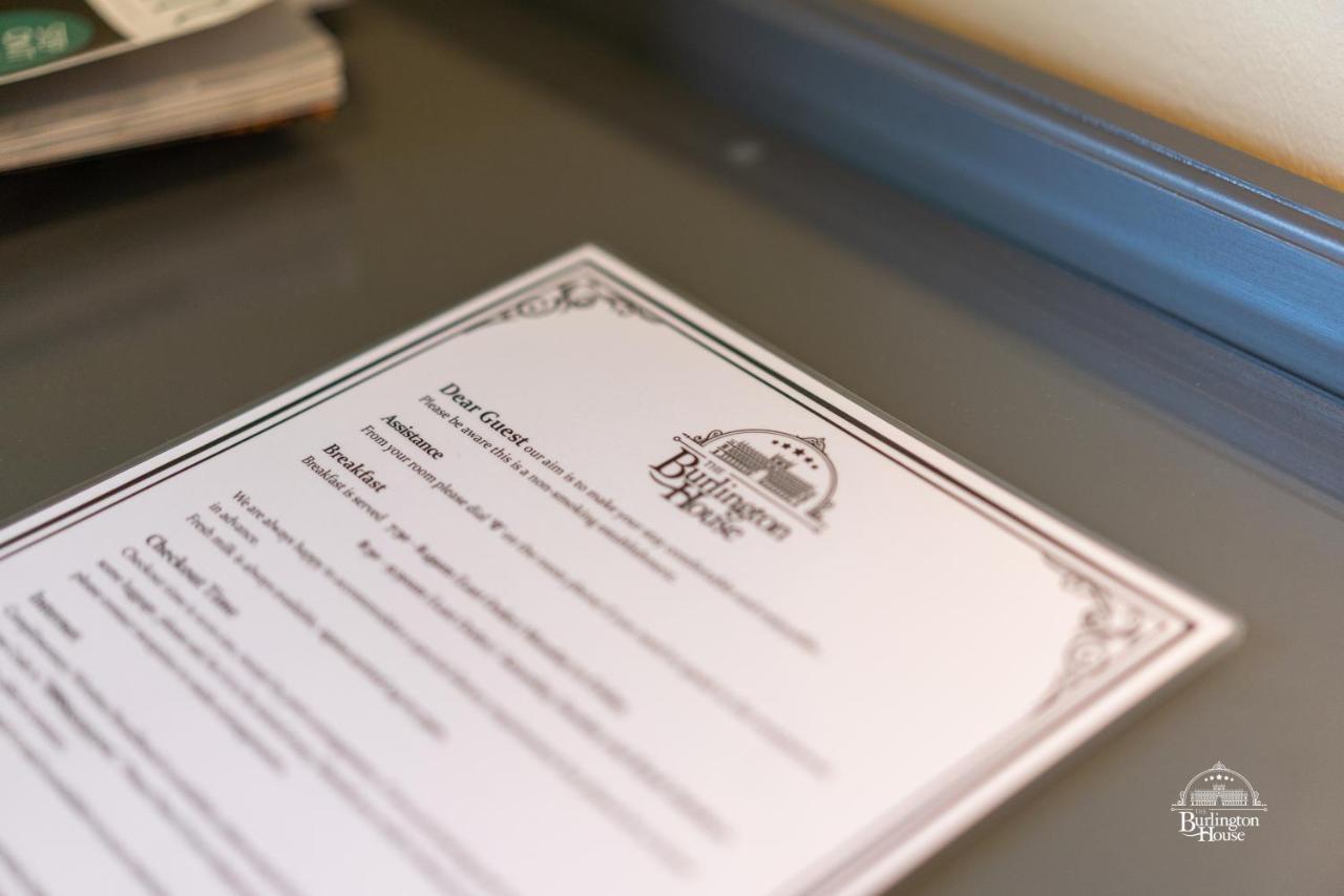 Burlington House Boutique Bed & Breakfast Oxford Ngoại thất bức ảnh A letter from the President of the United States